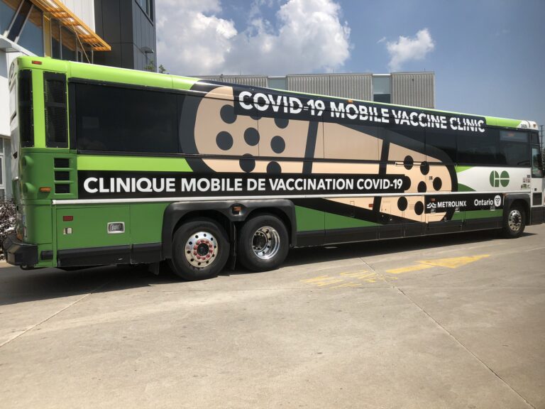 GO-Vaxx bus returns to London’s Pond Mills neighbourhood Thursday