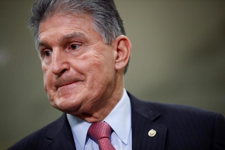 Feds silent as key U.S. senator Manchin turns down Biden’s EV tax credit bill