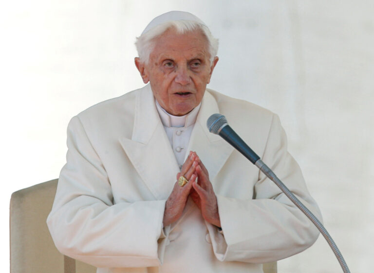 Retired pope denies any wrongdoing following sexual abuse report in German diocese