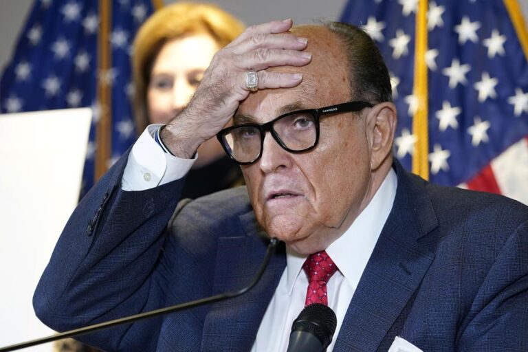 Rudy Giuliani among Trump allies hit with subpoenas over U.S. Capitol riot