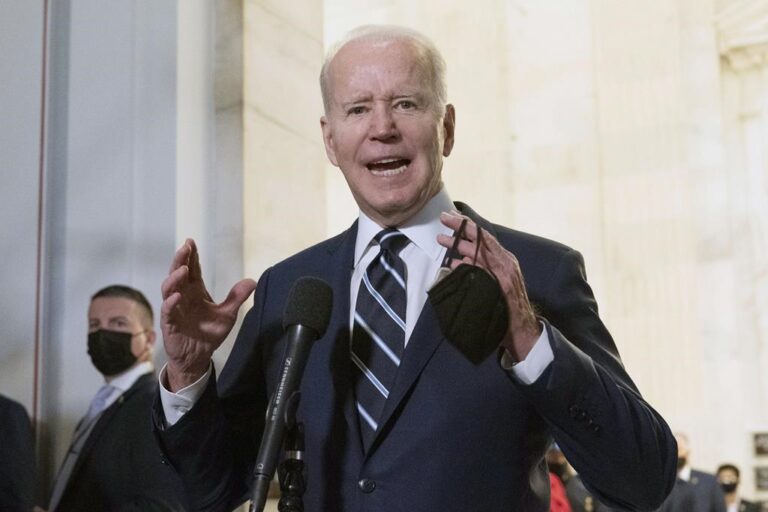 Biden holds 1st 2022 news conference as presidency nears one-year mark