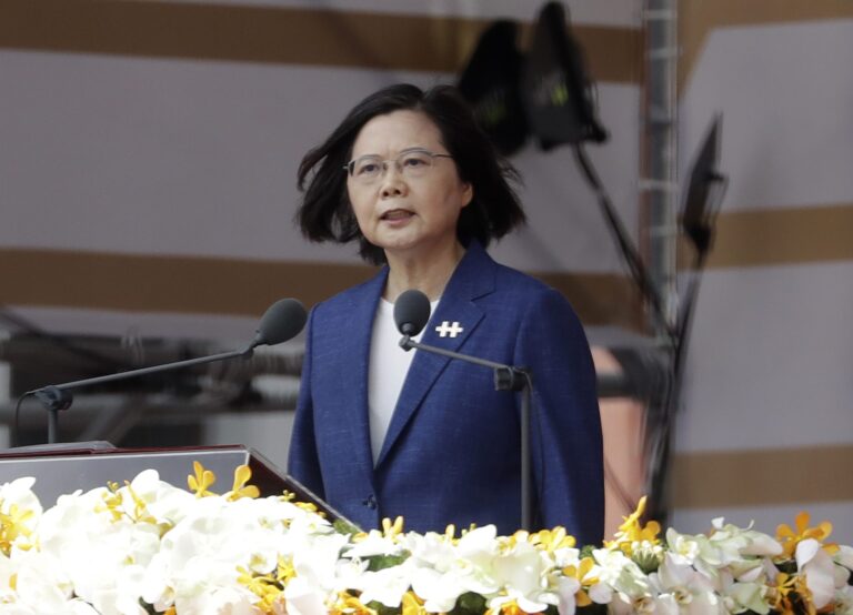 Taiwan leader’s New Year address warns China must avoid ‘military adventurism’