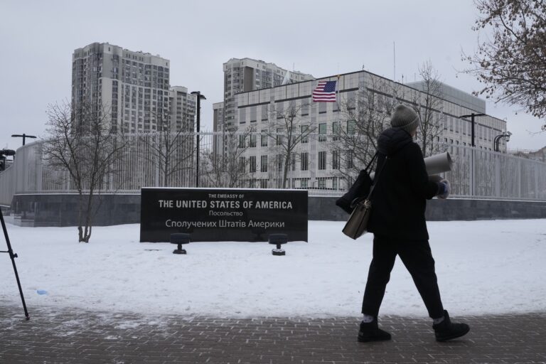 Americans in Ukraine should consider leaving now, U.S. Embassy warns