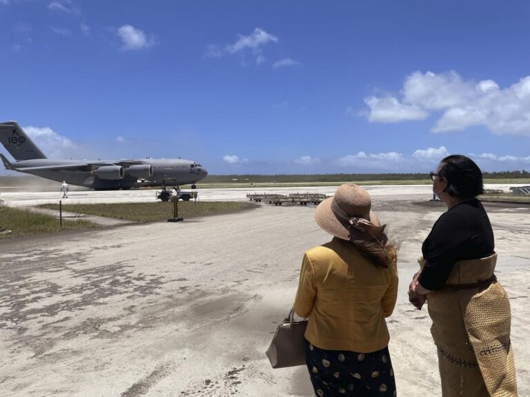 Tonga turns back aid flight from Australia over positive COVID-19 case