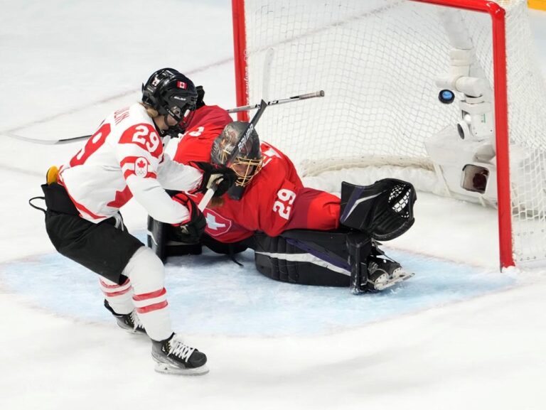Canada to play in women’s Olympic hockey final following Switzerland rout