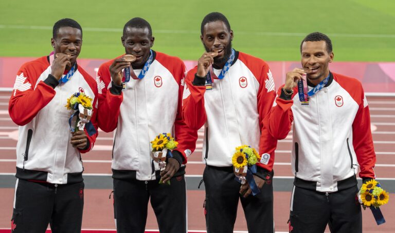 Canada to be upgraded to silver in Tokyo Olympics relay after U.K. doping violation