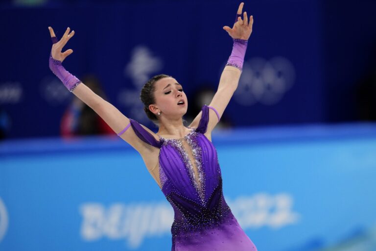Beijing Olympics: Russian medallist returns to training after reported positive drug test