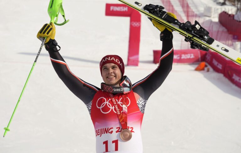 Canada’s James Crawford wins bronze in alpine combined skiing at Beijing Olympics