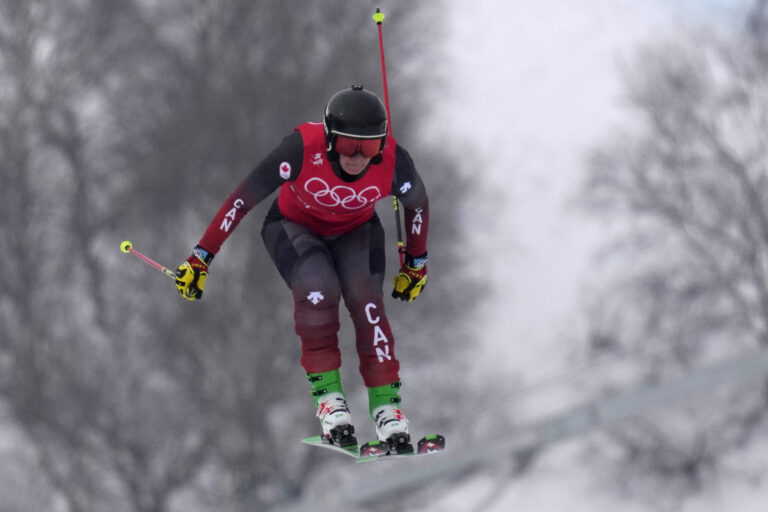 Canada’s Marielle Thompson wins silver medal in ski cross at Beijing Olympics