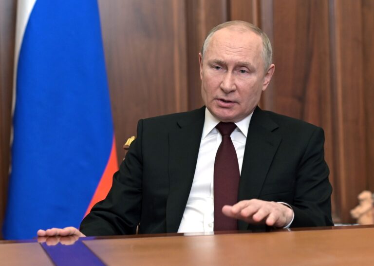 Russia recognizes Ukraine-held areas as part of rebel areas as invasion fears loom