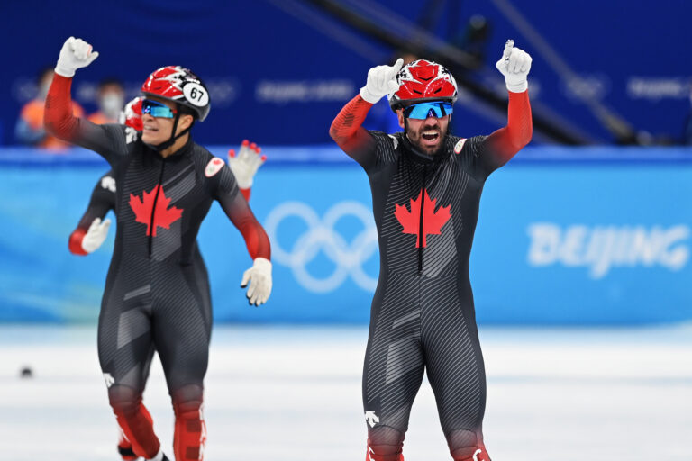 Hamelin wins 6th Olympic medal as Canada snags gold in short-track relay