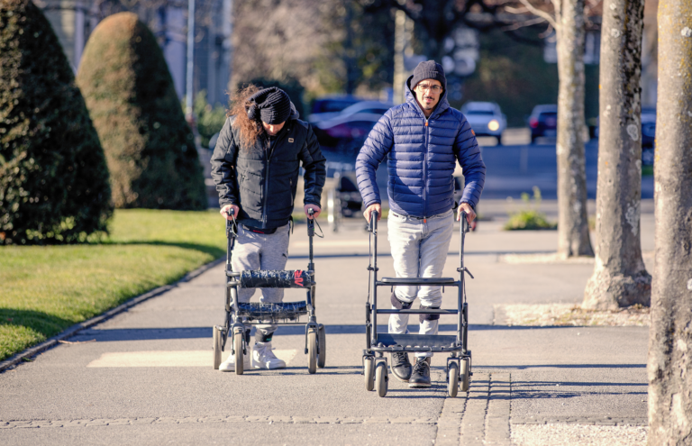New spinal implant allows 3 paralyzed men to stand, walk and swim again