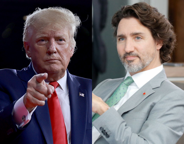 Donald Trump takes aim at Justin Trudeau, accuses him of undermining democracy