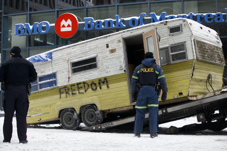 Freezing ‘freedom convoy’ crypto possible, but faces roadblocks, experts say