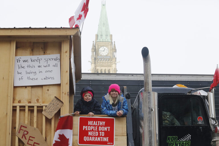 Mapping the trucker convoy in Ottawa: ‘no one’s leaving here’