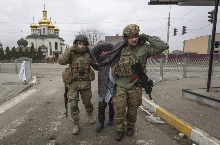 Ceasefire and humanitarian corridors enacted following Russia shelling Ukraine