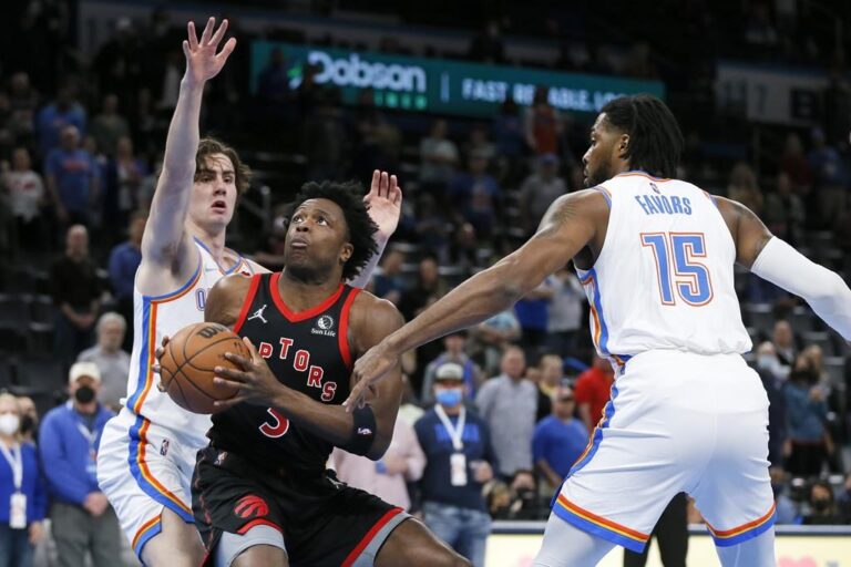 Anunoby returns to start against Cavaliers