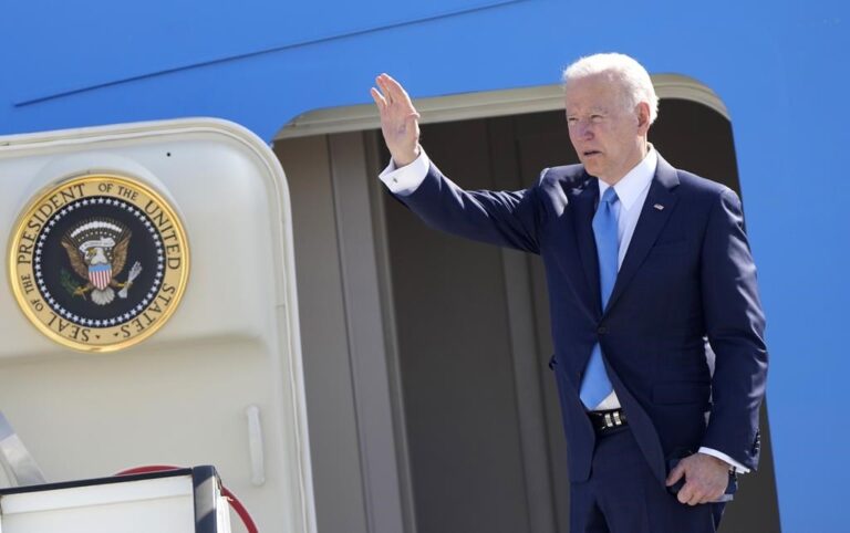 Biden visits U.S. troops in Poland, will meet Ukrainian refugees