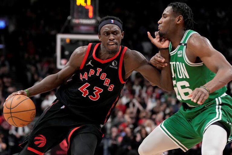 Siakam has 40, Raptors edge Celtics 115-112 in OT