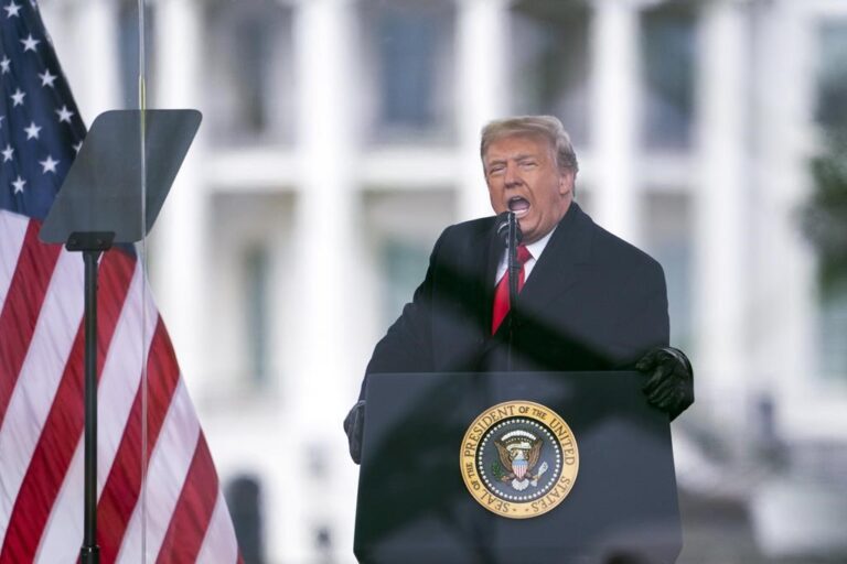Jan. 6 riot probe identifies 8-hour gap in Trump’s phone records: report