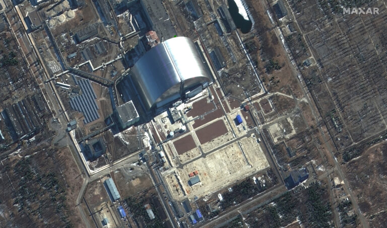 Russian attack on Chornobyl workers’ town stopped, Ukraine says