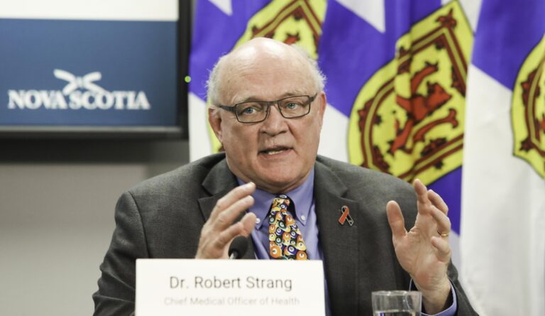 N.S. top doc calls protest outside home ‘concerning’ as province lifts most COVID-19 measures