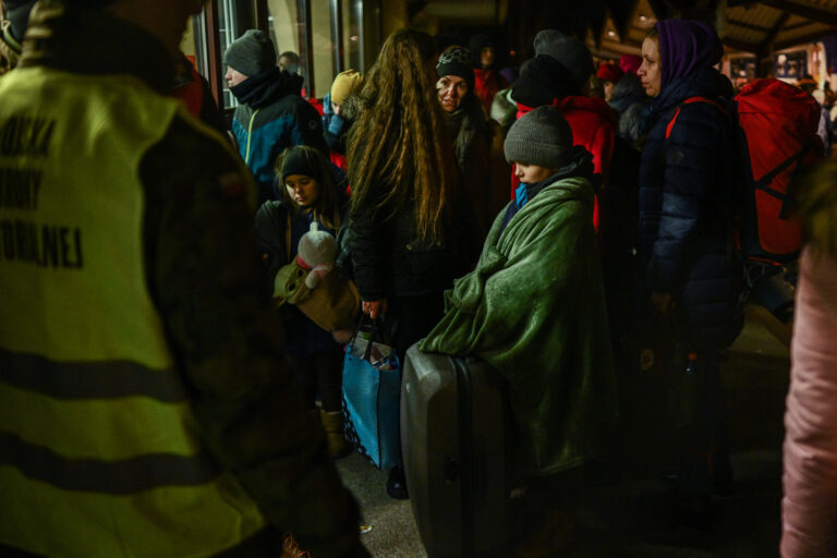 ‘This is my country’: As Ukrainians flee Russian invasion, some return home to fight