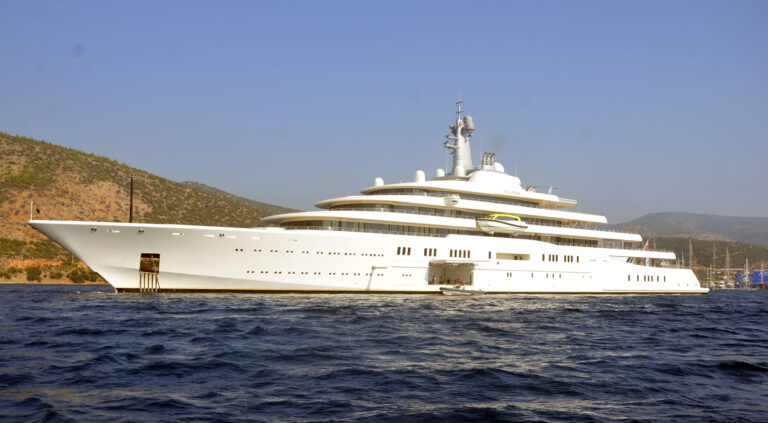 Russian oligarchs fleeing sanctions seek safe ports for superyachts