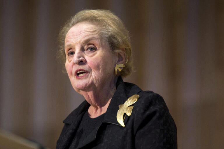 Madeleine Albright, first woman U.S. Secretary of State, passes away at 84