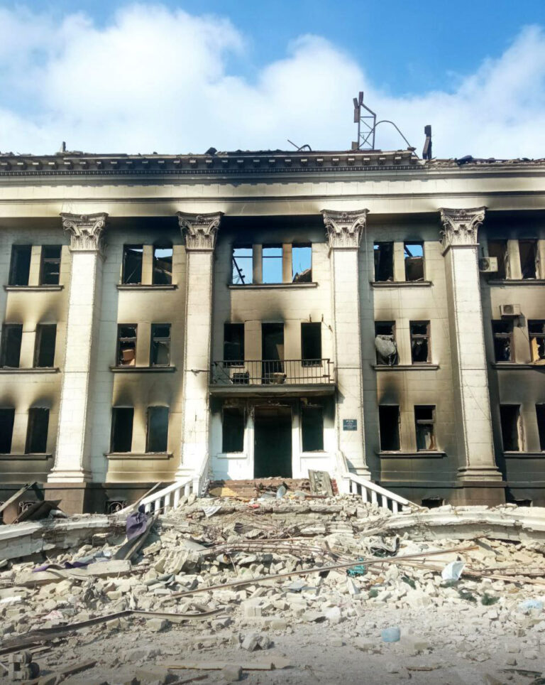 Ukraine rescues 130 people so far from destroyed Mariupol theatre