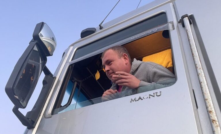 Russian, Belarusian truckers speak of fears over Ukraine war: ‘It should be ended’