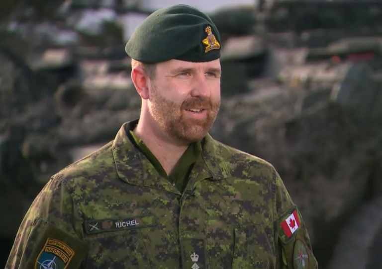 Canadian troops in Latvia ready for ‘whatever we have to face,’ commander says