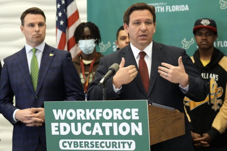 ‘COVID theatre’: Florida governor DeSantis berates students wearing masks