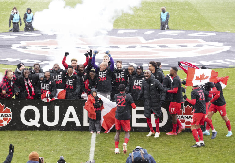Canadian fans rejoice after men’s soccer team qualify for World Cup over Jamaica