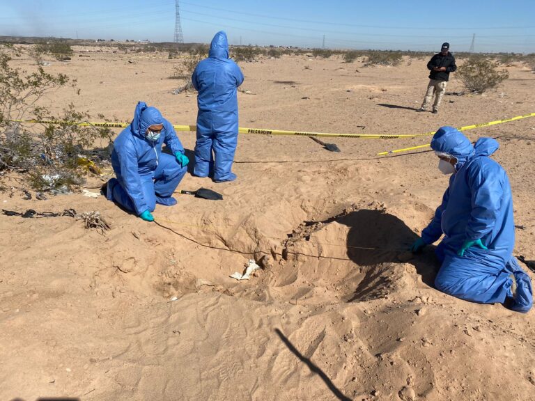 11 bodies found in clandestine burial pits along Mexican border