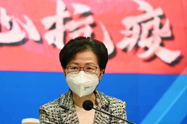 Hong Kong’s Carrie Lam will not seek second term as chief executive