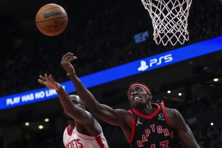 Siakam, Trent lead Raptors past Rockets 117-115