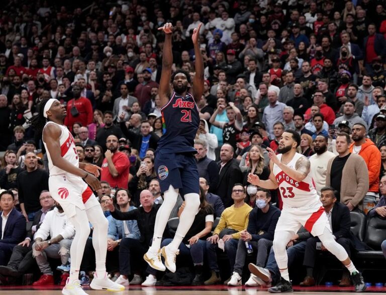 Sixers take 3-0 series lead over Raptors