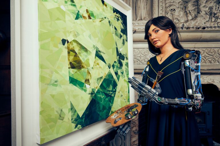 Meet Ai-Da, the first robot that can paint like an artist