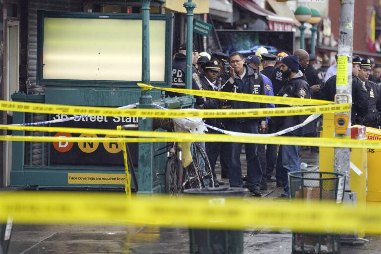 Brooklyn subway shooting leaves multiple injured as New York police hunt suspect