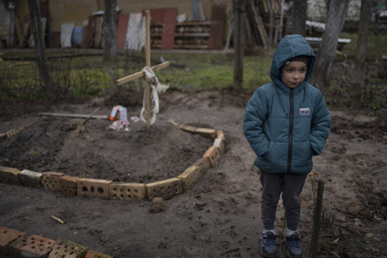 Bucha massacre leaves its mark on surviving children, families say
