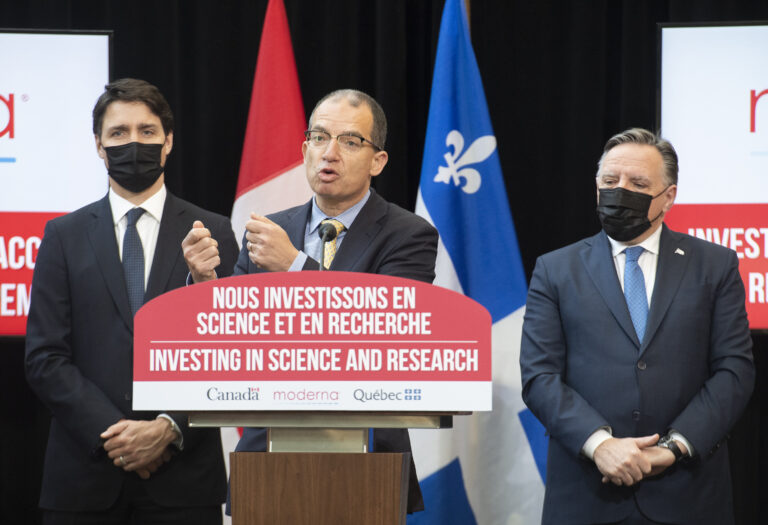 ‘Quebec won the battle:’ Moderna announces vaccine production plant for Montreal