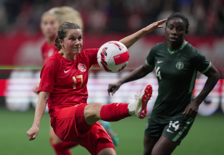 Olympic gold celebration tour: Canada defeats Nigeria 2-0 in women’s soccer friendly