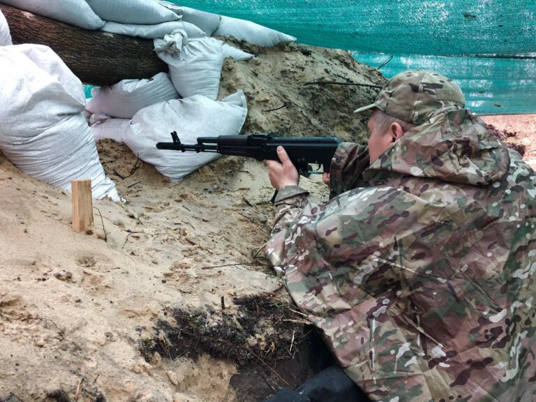 Ukraine’s citizen soldiers ‘the last line of defence’ against Russia