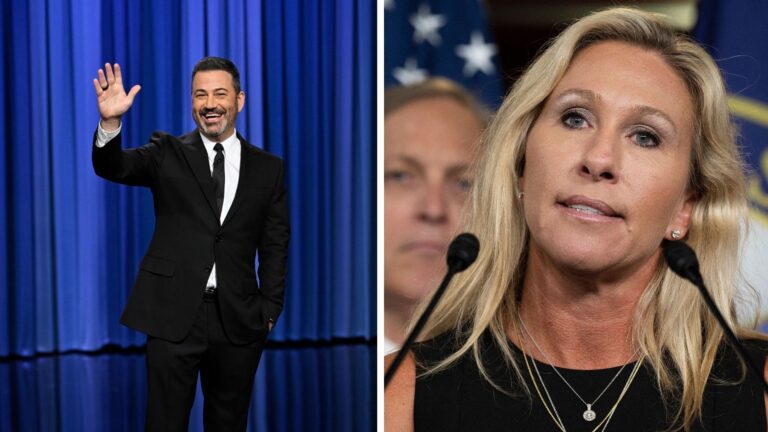 Marjorie Taylor Greene reports Jimmy Kimmel joke to Capitol Police as ‘threat of violence’