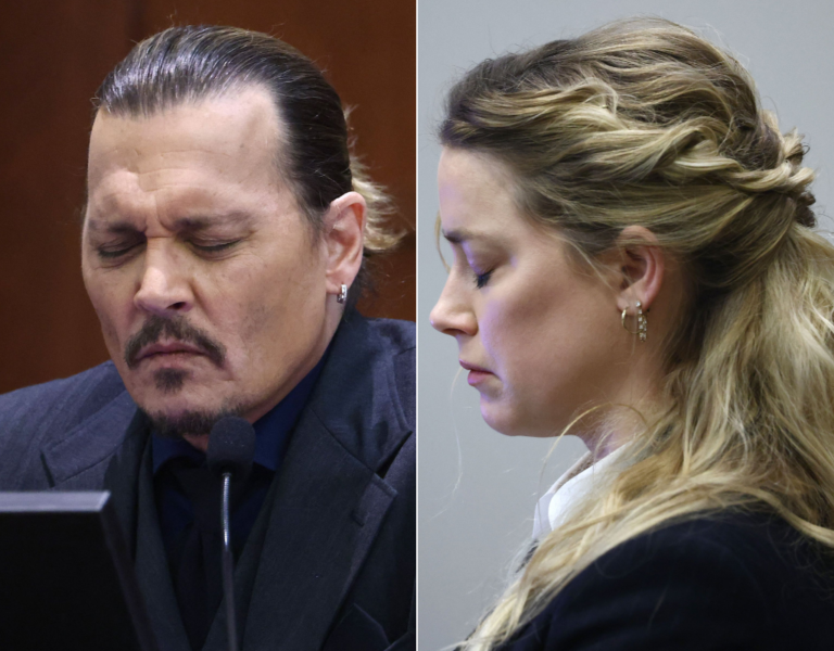 Johnny Depp jurors shown actor’s explicit, disturbing texts about Amber Heard