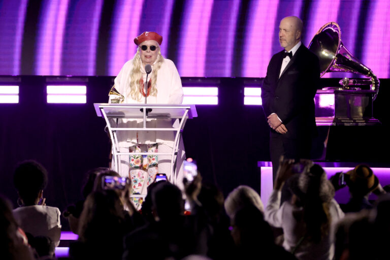 Joni Mitchell wins best historical album at 2022 Grammy awards