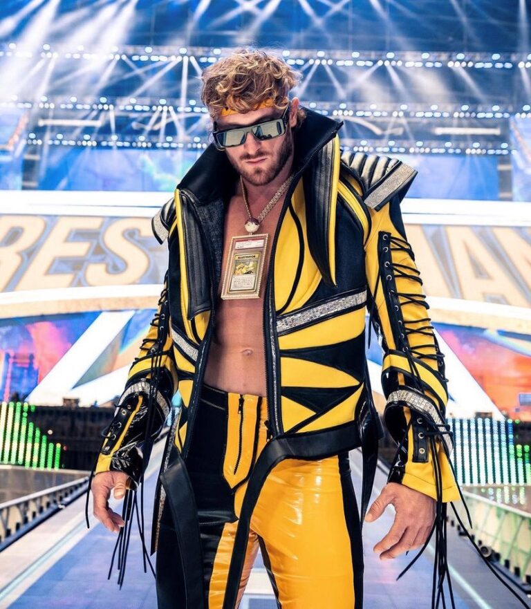Logan Paul wears $5M Pokémon card into WrestleMania ring