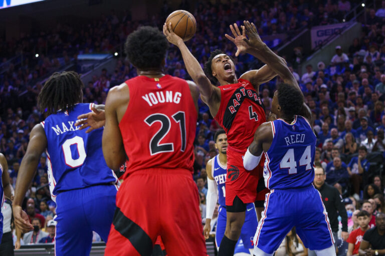 Raptors lose Game 1 of playoff series 131-111 against 76ers