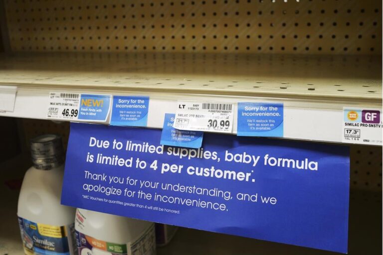 Baby formula supply in Canada remains ‘fine’ for now, Trudeau says